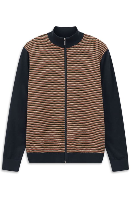 Bugatti Herren Strickjacke mit Struktur - Image 1