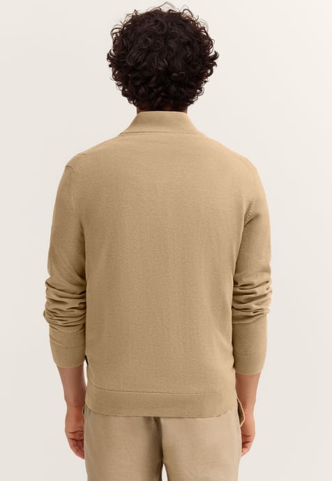 Bugatti Herren Strickjacke mit Streifen in 3D-Optik - Image 2