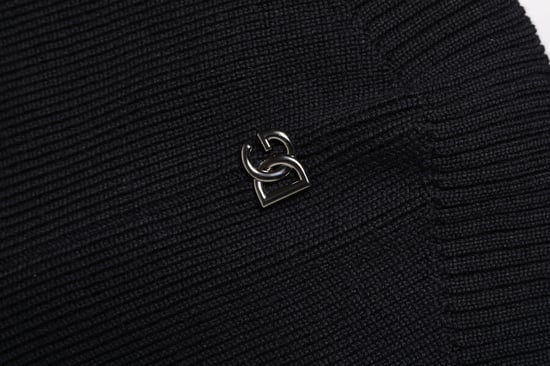 Dolce & Gabbana Schwarze Woll-Balaclava-Mütze für den ganzen Kopf - Image 6