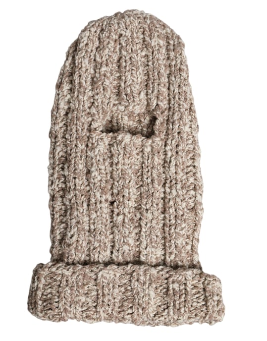 Dolce & Gabbana Beiger Wollgestrickter Skimasken-Balaclava-Hut - Image 3