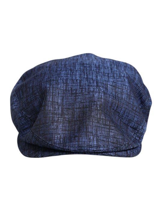 Dolce & Gabbana Blaue Baumwoll-Stretch Schiebermütze - Image 2