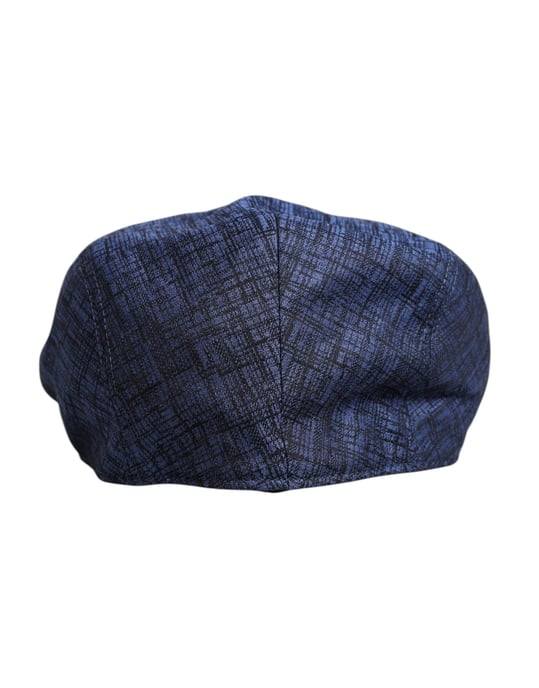 Dolce & Gabbana Blaue Baumwoll-Stretch Schiebermütze - Image 4