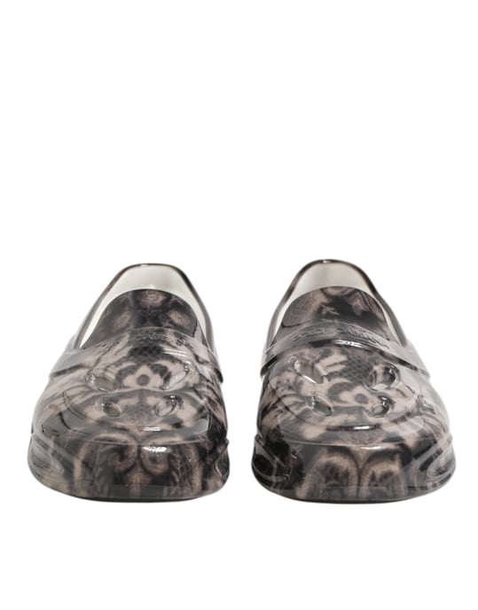 Dolce & Gabbana Mehrfarbige Gummi Low-Top Herren Sneaker Schuhe - Image 3