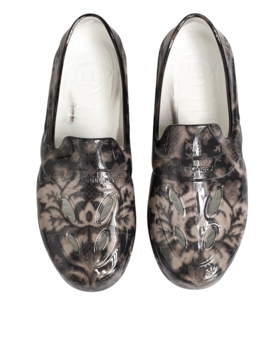 Dolce & Gabbana Mehrfarbige Gummi Low-Top Herren Sneaker Schuhe - Image 4