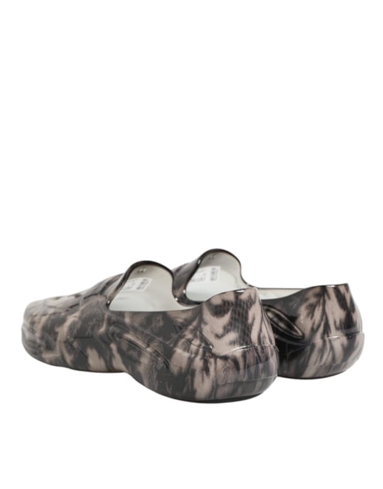 Dolce & Gabbana Mehrfarbige Gummi Low-Top Herren Sneaker Schuhe - Image 6