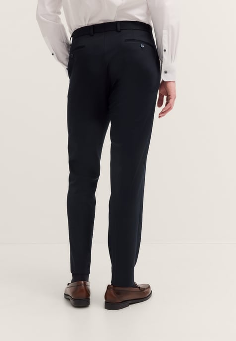 Bugatti Herren Anzughose Jersey-Artikel mit Stretch - Image 2