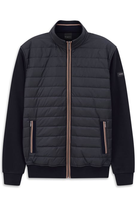 Bugatti Herren Sweatjacke mit gesteppter Front - Image 1