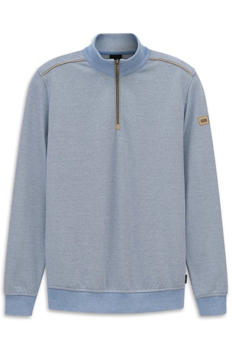 Bugatti Herren Sweattroyer im Materialmix Modern Fit - Image 3