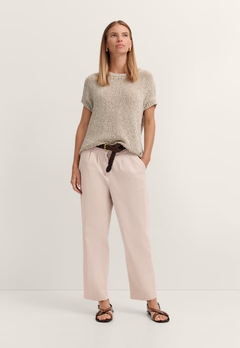 Bugatti Damen Freizeithose Modern Fit mit Bundfalten - Image 4