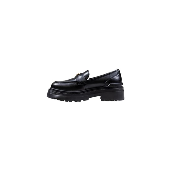 PINKO Schwarze Leder Plateau-Pumps - Image 3