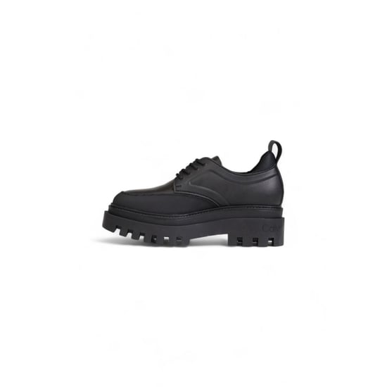 Calvin Klein Jeans Schwarze Polyethylen-Plattform-Pumps - Image 3