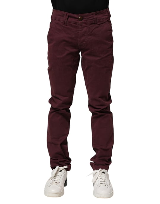 CYCLE Mahagoni Baumwollstretch Skinny-Fit Herren Jeans - Image 2