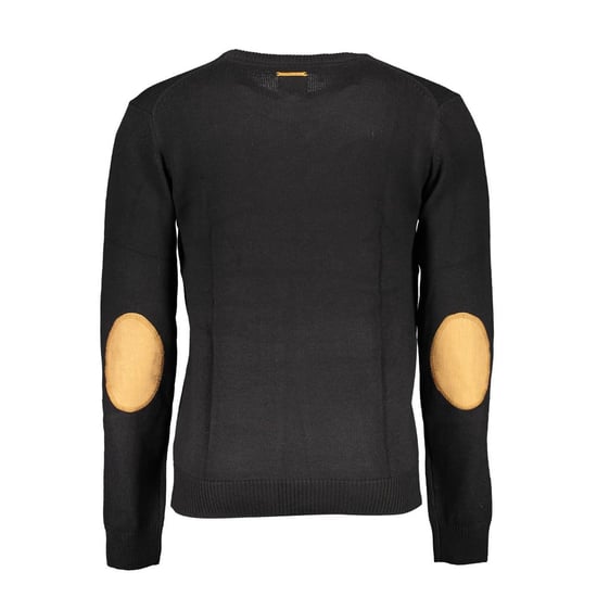 Gianmarco Venturi Schwarzer Baumwollpullover für Herren - Image 2