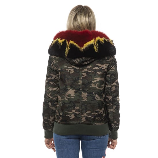 Mr&Mrs Italy Army Polyamid Frauen Bomberjacke - Image 3