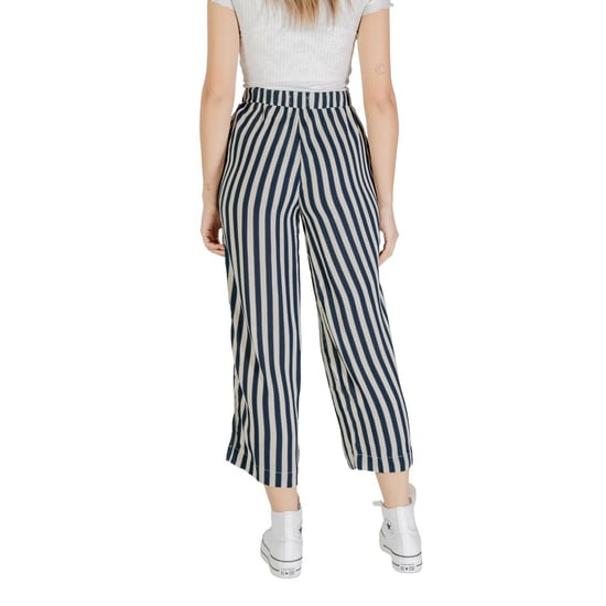 ICHI Blaue Viskose Culotte-Hose - Image 2