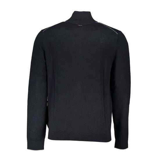 Napapijri Schwarzer Tessuto Herren Cardigan - Image 2