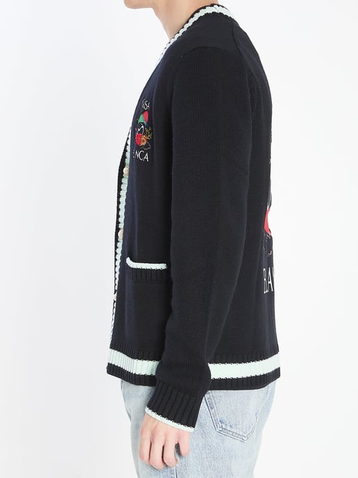Cardigan mit gestapeltem Casa Mountain Temple Design - Image 3