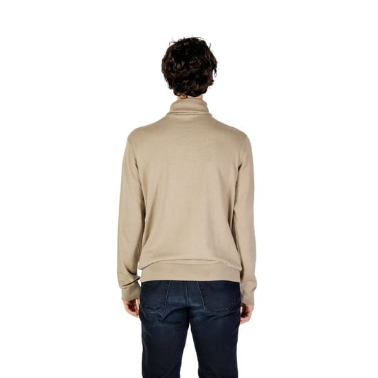 U.S. POLO ASSN. Beiger Baumwollrollkragenpullover - Image 2