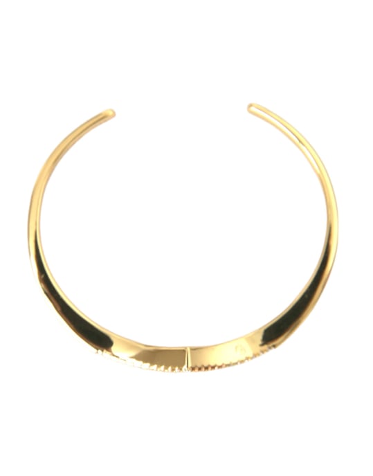 Nialaya Bogenflügel-Cuff Skyfall Gold CZ 925 Armband - Image 3