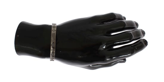 Nialaya Graues Rhodium 925 Silber Armreif - Image 6