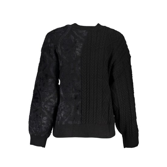 Desigual Schwarzer Baumwollpullover für Frauen mit Rollkragen - Image 2