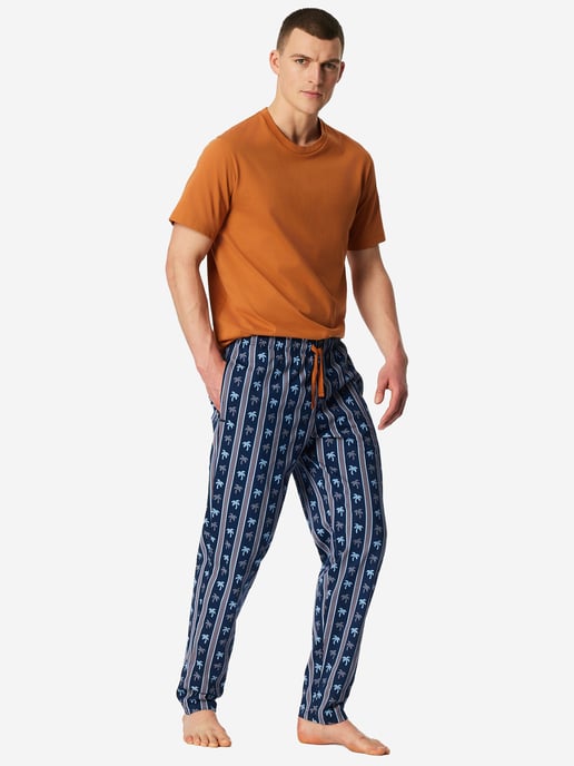 Schiesser Herren Pyjamahose Mix RelaxSchlafhose, Nacht Hose, Loungehose - Image 4