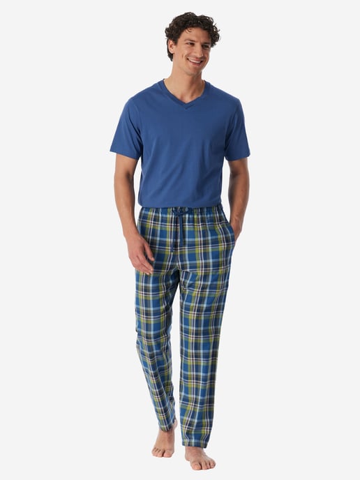 Schiesser Herren Pyjamahose Mix RelaxSchlafhose, Nacht Hose, Loungehose - Image 4