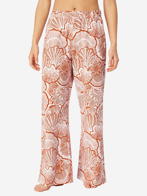 Schiesser Damen Pyjamahose Mix RelaxSchlafhose, Nacht Hose, Loungehose - Image 2