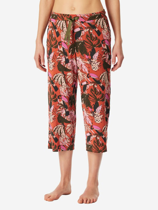 Schiesser Damen Pyjamahose Mix RelaxSchlafhose, Nacht Hose, Loungehose - Image 4