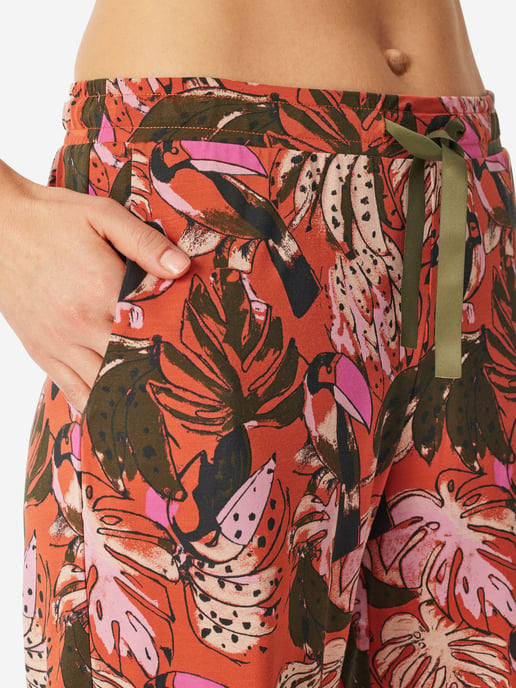 Schiesser Damen Pyjamahose Mix RelaxSchlafhose, Nacht Hose, Loungehose - Image 5