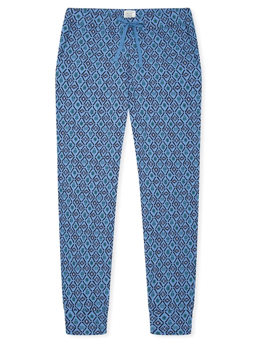 Schiesser Damen Pyjamahose Mix RelaxSchlafhose, Nacht Hose, Loungehose - Image 1
