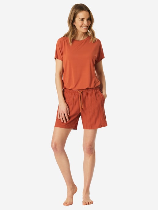 Schiesser Damen Pyjamahose Mix RelaxSchlafhose, Nacht Hose, Loungehose - Image 4