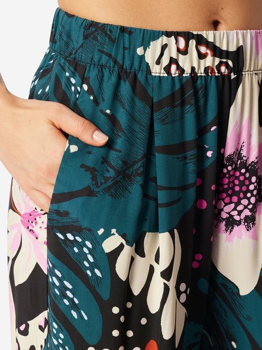 Schiesser Damen Pyjamahose Mix RelaxSchlafhose, Nacht Hose, Loungehose - Image 5