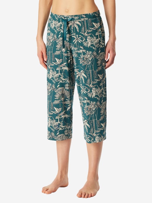 Schiesser Damen Pyjamahose Mix RelaxSchlafhose, Nacht Hose, Loungehose - Image 4