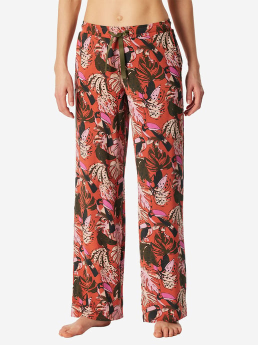 Schiesser Damen Pyjamahose Mix RelaxSchlafhose, Nacht Hose, Loungehose - Image 2