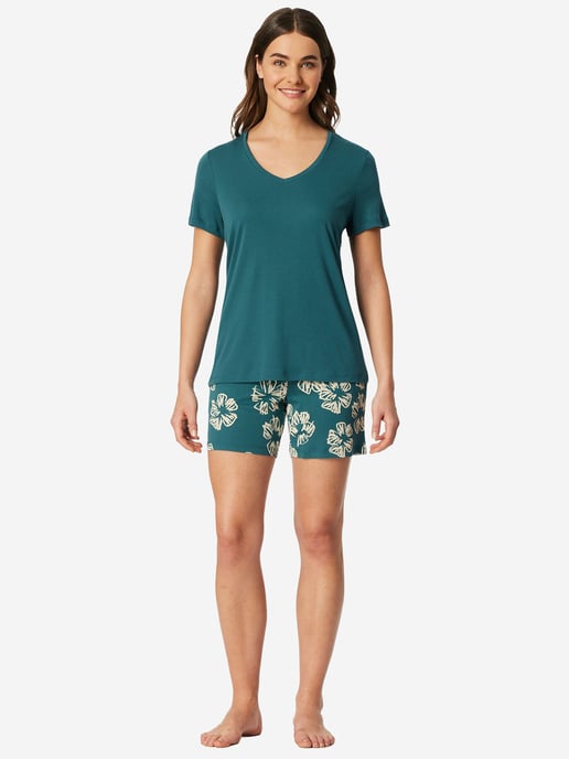 Schiesser Damen Pyjama ModernSchlafanzug, Pyjama Set, Nachtwäsche - Image 4
