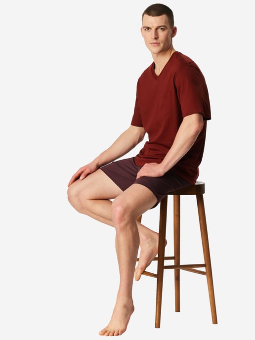 Schiesser Herren Pyjama Comfort EssentialsSchlafanzug, Pyjama Set, Nachtwäsche - Image 4