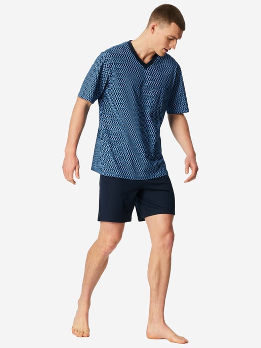 Schiesser Herren Pyjama ComfortSchlafanzug, Pyjama Set, Nachtwäsche - Image 4