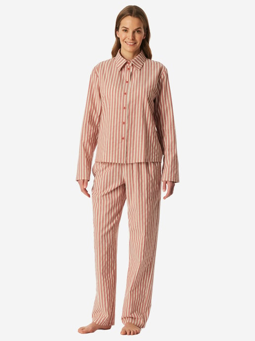 Schiesser Damen Pyjama Selected PremiumSchlafanzug, Pyjama Set, Nachtwäsche - Image 4