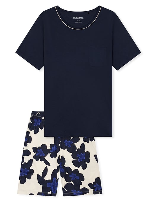 Schiesser Damen Pyjama ComfortSchlafanzug, Pyjama Set, Nachtwäsche - Image 1