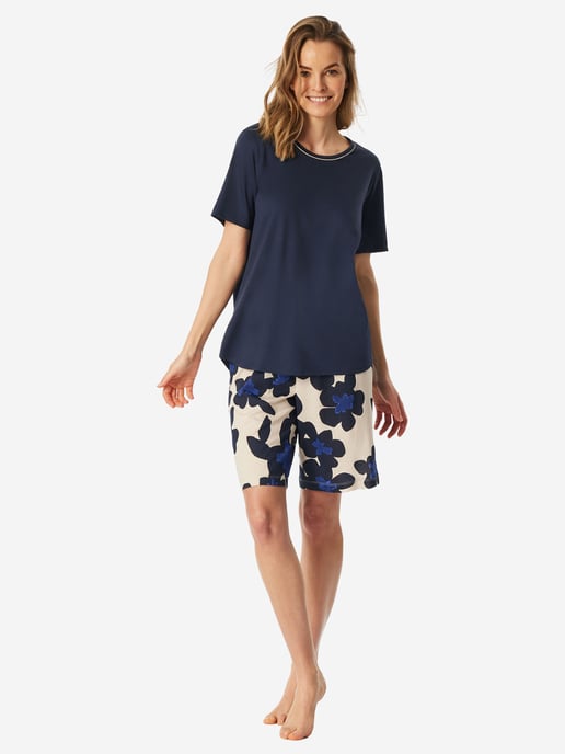 Schiesser Damen Pyjama ComfortSchlafanzug, Pyjama Set, Nachtwäsche - Image 4