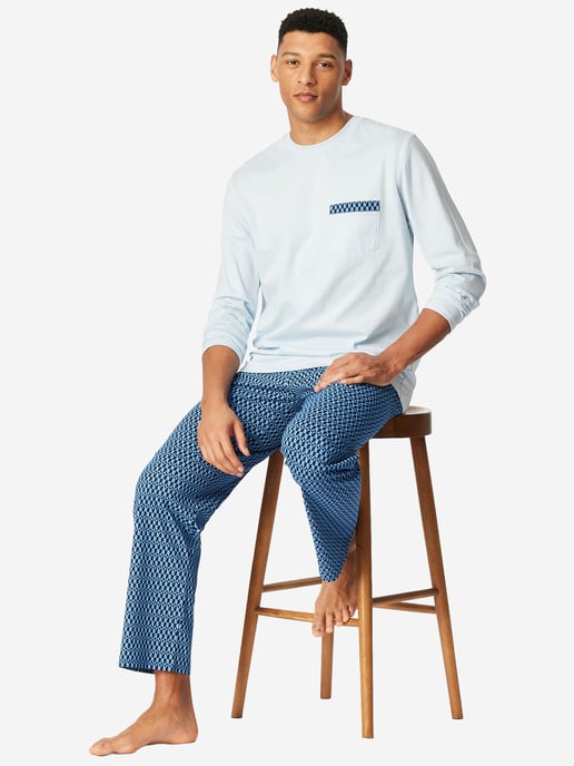 Schiesser Herren Pyjama ComfortSchlafanzug, Pyjama Set, Nachtwäsche - Image 4