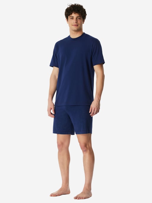 Schiesser Herren Pyjama Modern EssentialsSchlafanzug, Pyjama Set, Nachtwäsche - Image 2