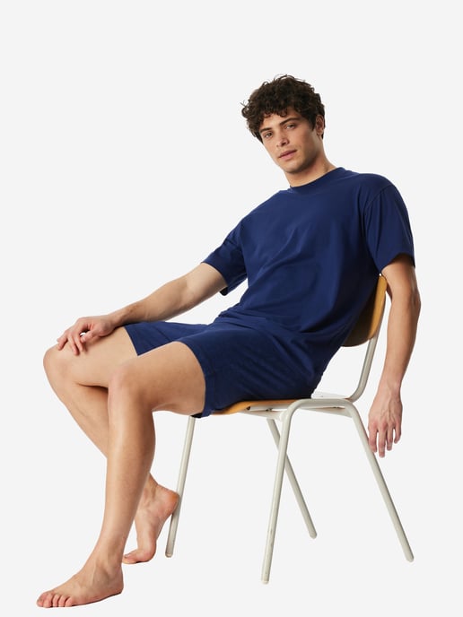 Schiesser Herren Pyjama Modern EssentialsSchlafanzug, Pyjama Set, Nachtwäsche - Image 4