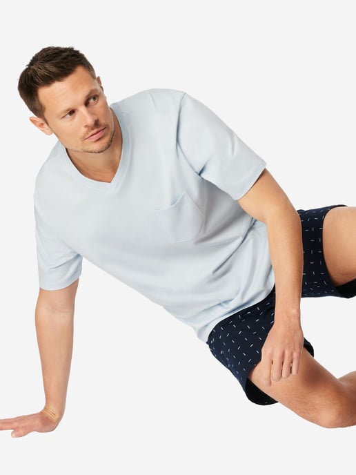 Schiesser Herren Pyjama Comfort EssentialsSchlafanzug, Pyjama Set, Nachtwäsche - Image 4