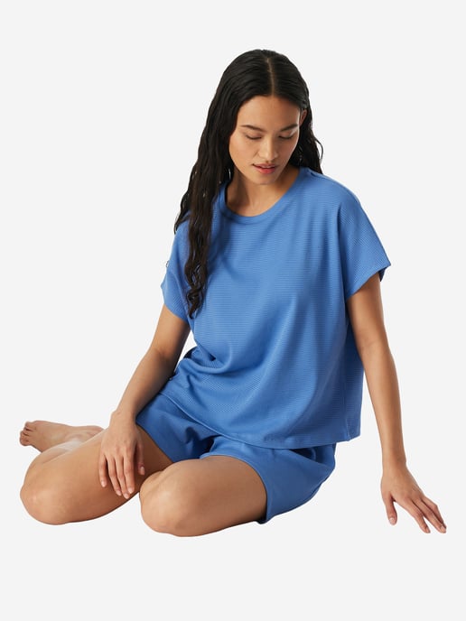 Schiesser Damen Pyjama Casual FeelSchlafanzug, Pyjama Set, Nachtwäsche - Image 6