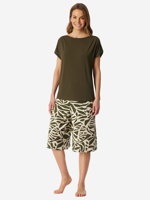 Schiesser Damen Pyjama Selected PremiumSchlafanzug, Pyjama Set, Nachtwäsche - Image 2