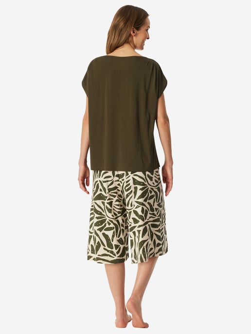 Schiesser Damen Pyjama Selected PremiumSchlafanzug, Pyjama Set, Nachtwäsche - Image 3