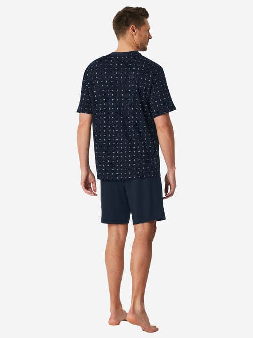 Schiesser Herren Pyjama Comfort EssentialsSchlafanzug, Pyjama Set, Nachtwäsche - Image 3