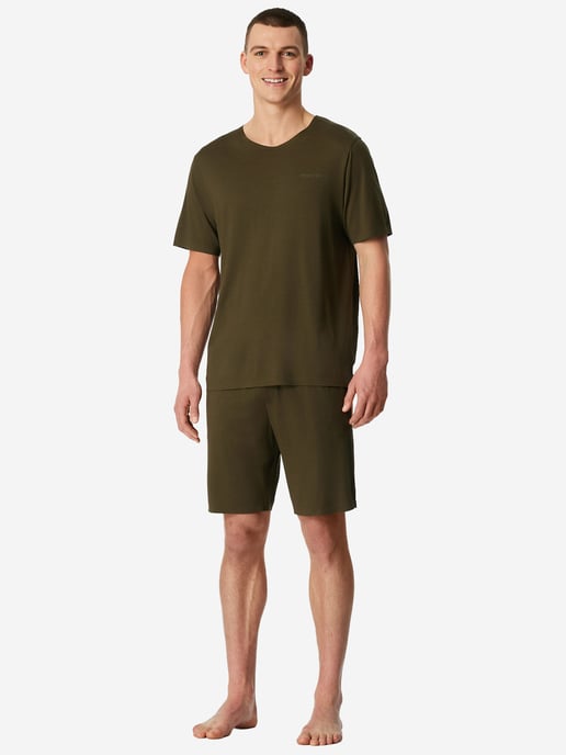 Schiesser Herren Pyjama Modern BondedSchlafanzug, Pyjama Set, Nachtwäsche - Image 4